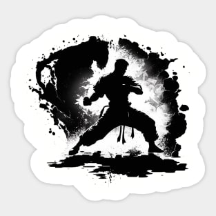 Martial Artist Sticker